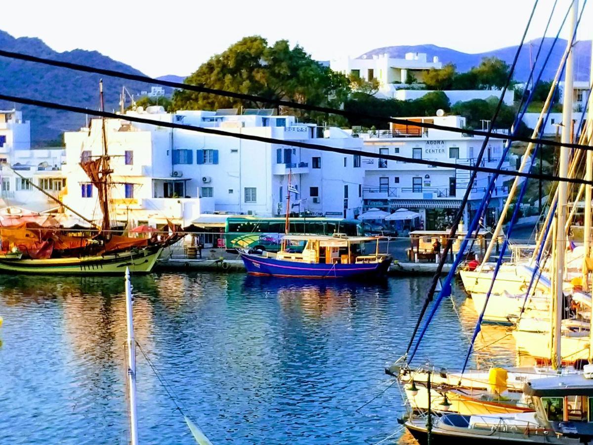 Yacht Front Studio - Back Yard - No 7 Иос Экстерьер фото